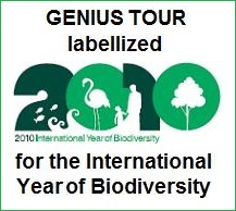 Genius Tour labelled for the international year 2010 on Biodiversty